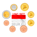 EURO MÜNZEN KURSMÜNZENSATZ UNC