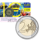 2 EURO GEDENKMÜNZEN IN KARTE